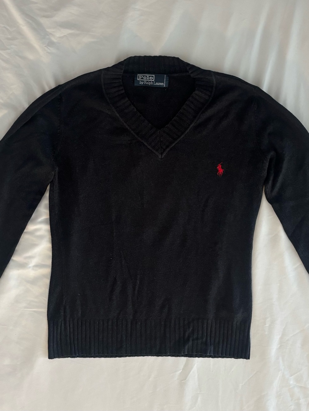 Polo Ralph Lauren 100% cashmere V-neck sweater